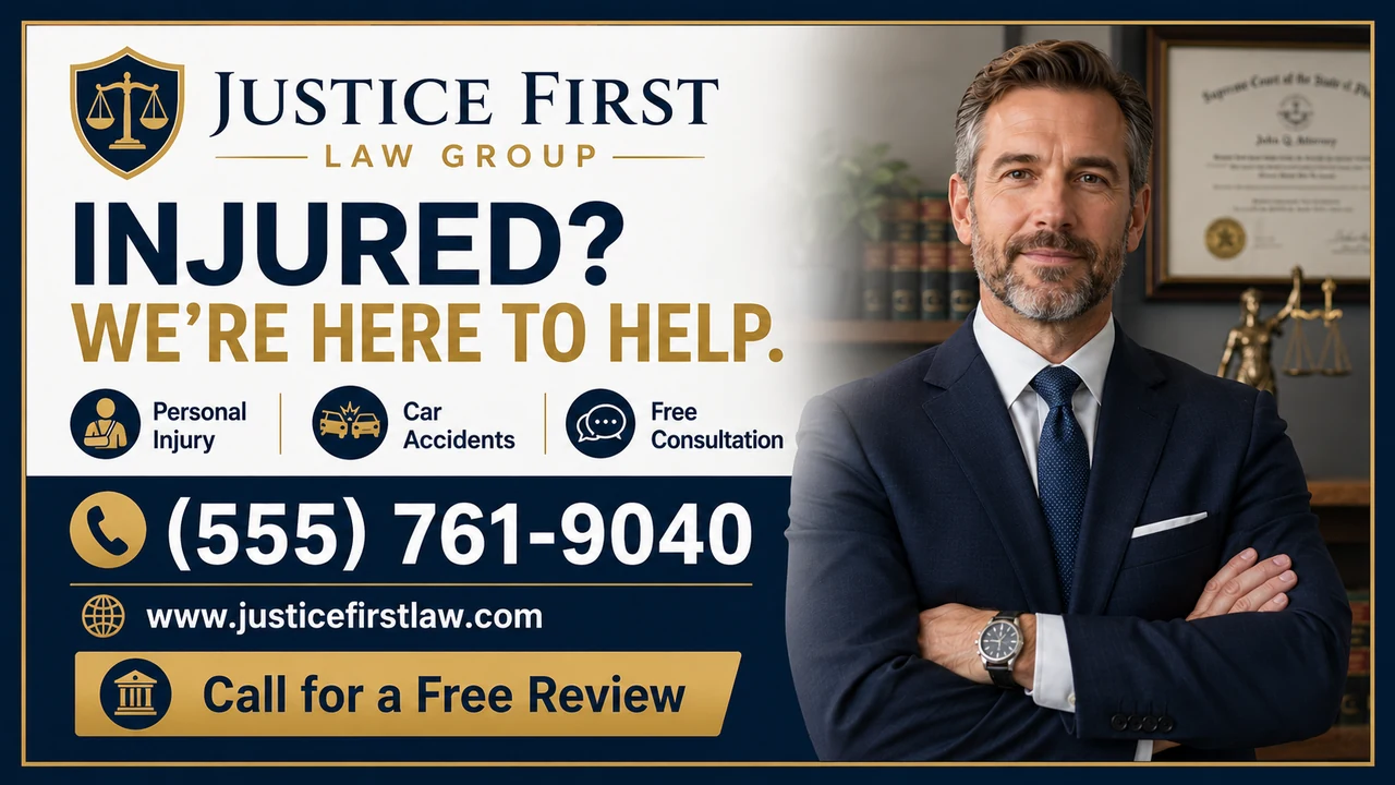Professional services television ad template shown in full